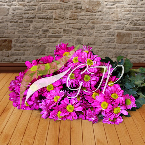 Purple Daisy Bunch - Touch of Elegance to Your Space