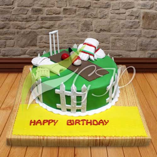 cricket-theme-cake